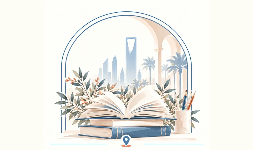 MEACH decorative school illustration, not a campus photograph